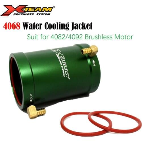 X-TEAM RC Boat Motor All Metal Water Cooling Jacket 4068 for 4082/4092 RC Boat Brushless Motor