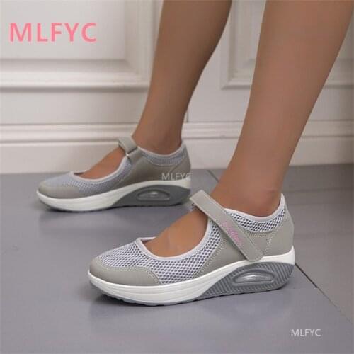 2021 new casual shoes, breathable, lightweight, large size shoes, air cushion sneakers, womens shoes 43 flats shoes
