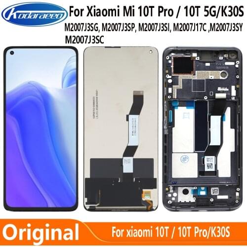 6.67" For Xiaomi Redmi K30S M2007J3SC LCD Display Touch Screen Digitizrt Assembly
