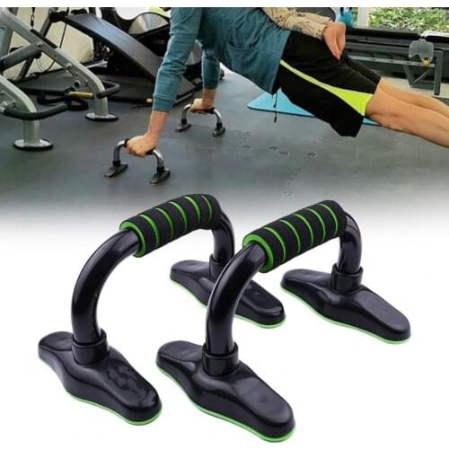 1 Pair Push-up Stand Rack Non-Slip Comfortable to Hold Strength Training Ergonomic Workout Stands Push-up Bracket