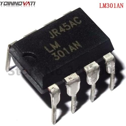 10PCS LM301AN DIP8 LM301 LM301A Operational amplifier op amp OP Amp DIP8 New original