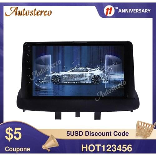 Android 9.0 64G Car Radio GPS Navigator Unit For Renault Megane 3 2009-2015 Multimedia Player Auto Stereo Head Unit Radio Record