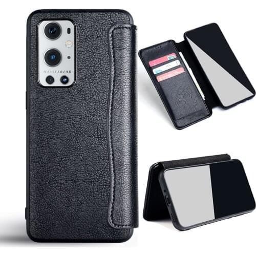 Case for OnePlus 9 Pro Flip cover PU Leather with card slot no magnet for OnePlus 9 Pro case fundas capa coque
