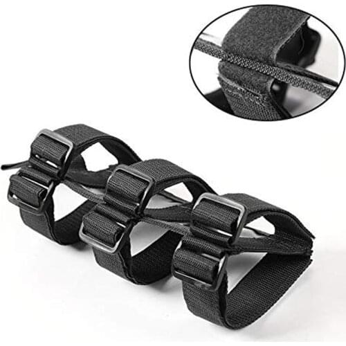 Black Adjustable Roll Bar Fire Extinguisher Holder Mounted For Jeep Wrangler JK CJ TJ YJ& Unlimited Rubicon Sahara Sport Car