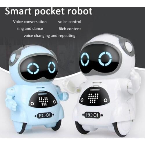 Kids Singing Dancing Robot Toy Voice Repeating Recording Robot