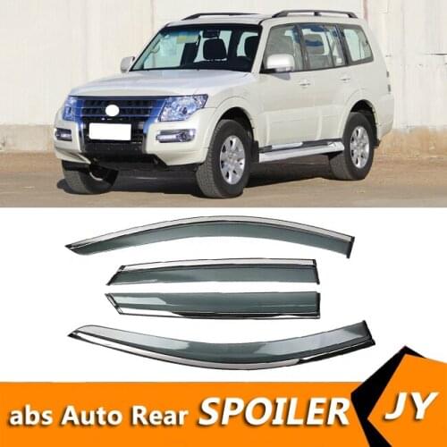 For Mitsubishi Pajero 2015-2020 Window Visor Vent Shades Sun Rain Deflector Guard For Pajero Auto Accessories 4PCS/SET