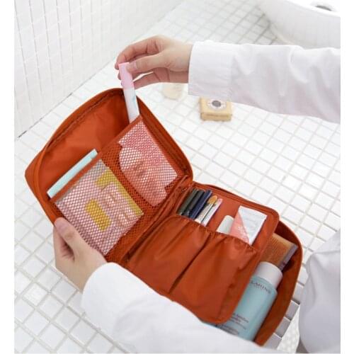 Mens and womens outdoor travel portable cosmetic storage bag makeup box cosmetic kit storage travel toilet storage bag
