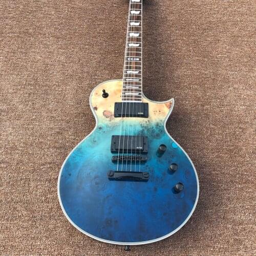 Hot Sale Electric Guitar,Rosewood Fingerboard,Burl Top,High Quality,EMG Pickup,Free Shipping