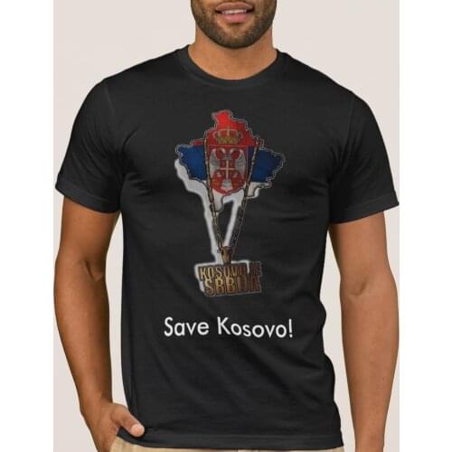 Keep Kosovo Part of Serbia, Kosovo Is Serbia Support Movement T-Shirt. Summer Cotton Short Sleeve O-Neck Mens T Shirt New S-3XL