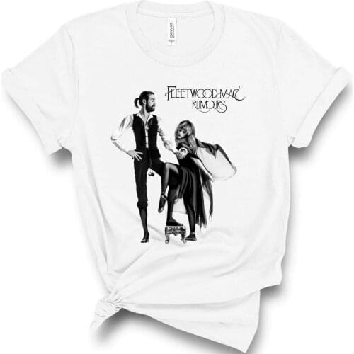 Stevie Nicks Fleetwood Mac Rumors Band T-Shirt Roc On Gypsy Unisex T-Shirt S-3Xl