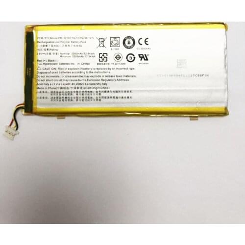 GeLar 3.8V 3300mAh Battery For Tablet PR-3258C7G Acer Iconia Talk S A1-734