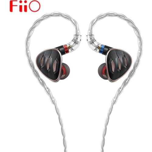 FiiO FH5s 2BA+2DD Hybrid Driver In-ear HiFi Audio Monitor Stereo Earphone Earbuds with 2.5/3.5/4.4mm Plug MMCX Detachable Cable