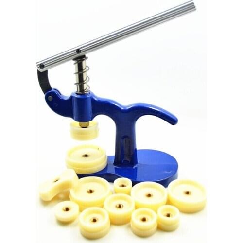 Watchmaker Watch Tools Pressure Back Cover Watches Changing Batteries Watch Watchmaker Tool 12Pcs Press Bed