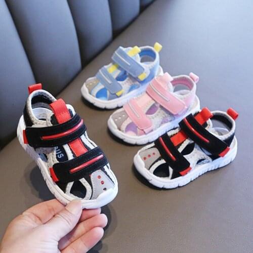 Summer New Baby Lightweight Sandals For Girls Boys Soft Bottom Cloth Children Shoes Fashion Kids Beach Sandals Toddler Shoes