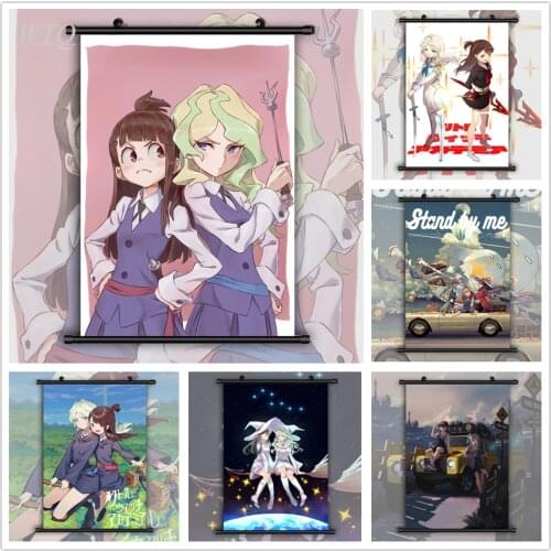 Little Witch Academia Atsuko Diana Anime Posters Canvas Painting Wall Decor Poster Wall Art Picture Room Decor Home Decor