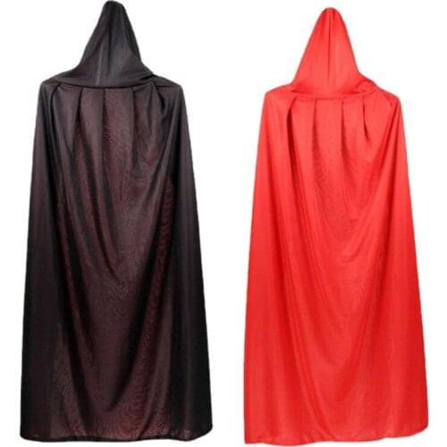Hooded Robe Cloak Knight Fancy Cool Cosplay Costume for adults children