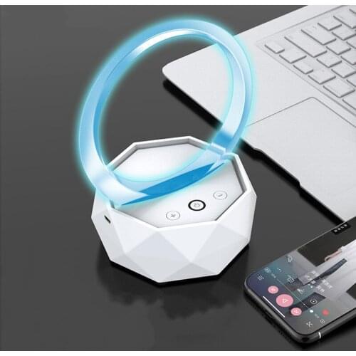 New Mini Bluetooth Speaker 5.0 Colorful Night Light Mobile Phone Subwoofer Bluetooth Speaker