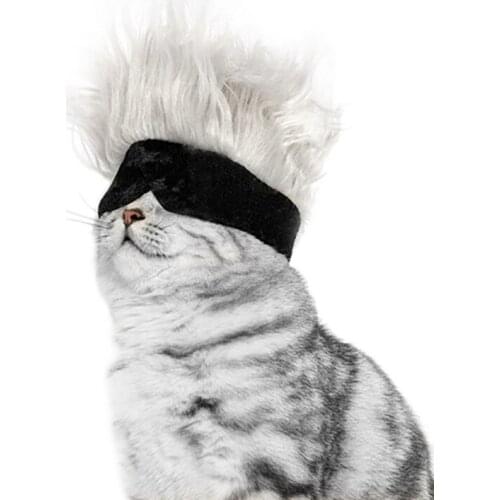 New Personalized Pet Wig Hat Dog Cat Headgear Cats Costume Lion Head Suit Decoration Wig Decoration for Dog Cat