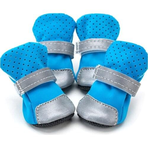 Pet Small Dogs Soft And Comfortable Breathable Pet Shoes Dog Outdoor Non-Slip Cute Soft Bottom Walking Shoes Pet Supplies