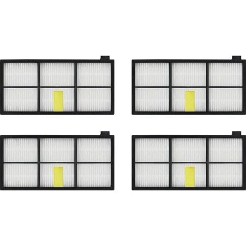 4Pcs High quility dust HEPA brush Filter Replacement for iRobot Roomba 800 900 Series 870 880 980 Vacuum Cleaner robot parts