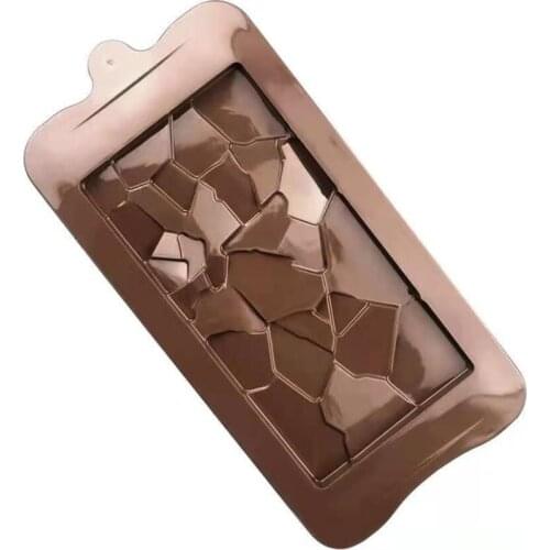 Silicone Chocolate Mold Ice Cube Baking Tools Non-stick Silicone Cake Molds Jelly and Candy Mold 3D Fondant DIY Decorator