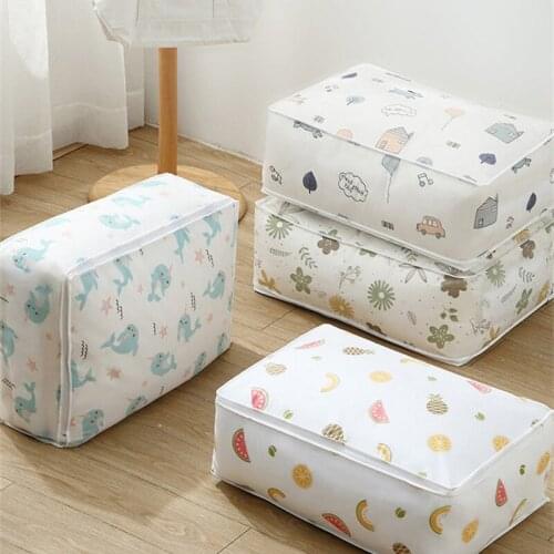 Clothes Quilt Storage Bag Blanket Closet Sweater Organizer Box Sorting Pouches Cabinet Container Travel Home organization