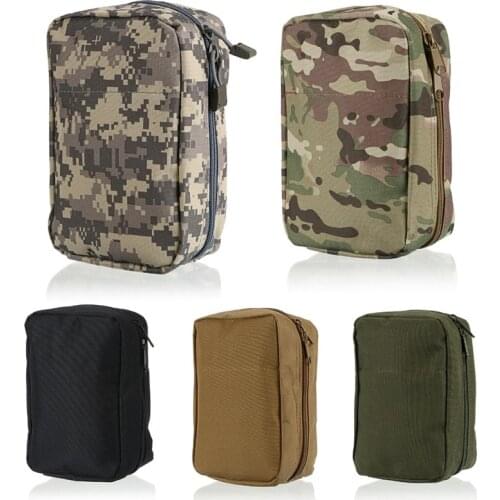 Tactical Molle System Medical Pouch EDC Tool Waist Pouches Outdoor Hunting Airsoft Military Army Accessories Bag