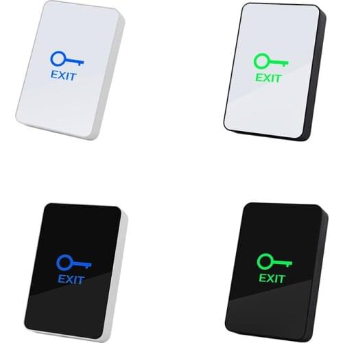 50 PCS C8 12V 24V NO NC COM Door Access Control Release Switch Touch Exit Button