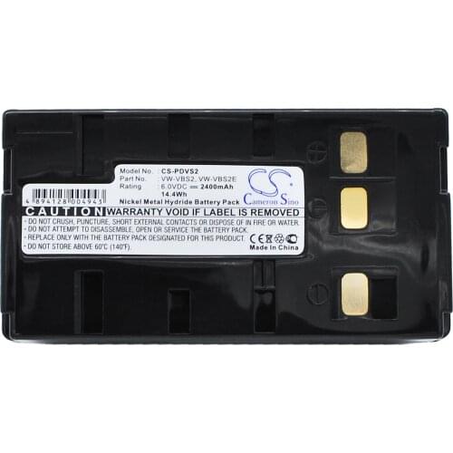 Cameron Sino 2400mAh For PANASONIC NV-S100,NV-S1A,NV-S2,NV-S20,NV-S200,NV-S250,NV-S4,NV-S5,NV-S500,NV-S500EN,NV-S5A,NV-S5B