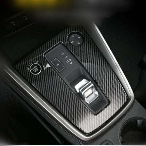 For Audi A3 8Y 2020 2021 ABS Carbon Fiber Center Console Door Decoration Cover Car Modification Accessories
