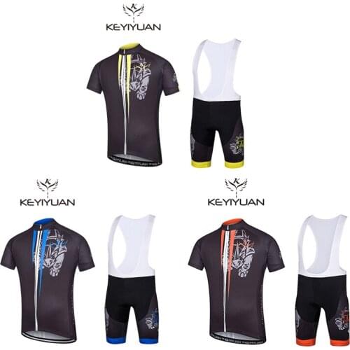 KEYIYUAN 2018 new autumn and winter cycling sweatshirt suit breathable three-dimensional pants mountain outdoor equipment