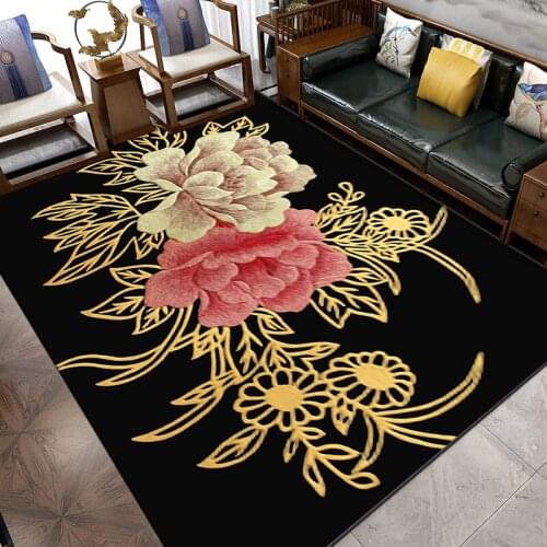 European-style carpet carpet mats for commercial household living room carpet bedroom bohemian carpet can be customized