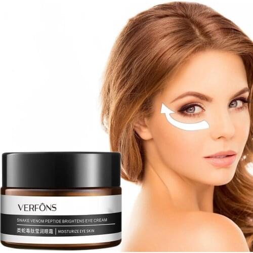 30G Snake Venom Peptide Eye Cream Smoothes Fine Lines And Dark Circles, Eye Care Moisturizing Soothing Essence Eye Cream