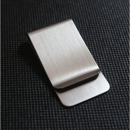 Metal Wallet Clip Holder Stainless Steel Banknote Clip Paper Portable EDC Tools Money Note Paperclips