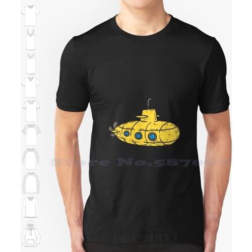 Navy Yellow Cartoon Submarine Cute Boys Gift Fashion Vintage Tshirt T Shirts Navy Yellow Cartoon Submarine Cute Boys Navy
