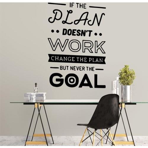 Diy English Quotes Wall Stickers Vinyl Waterproof Home Decoration For Kids Room Decoration Mural Poster