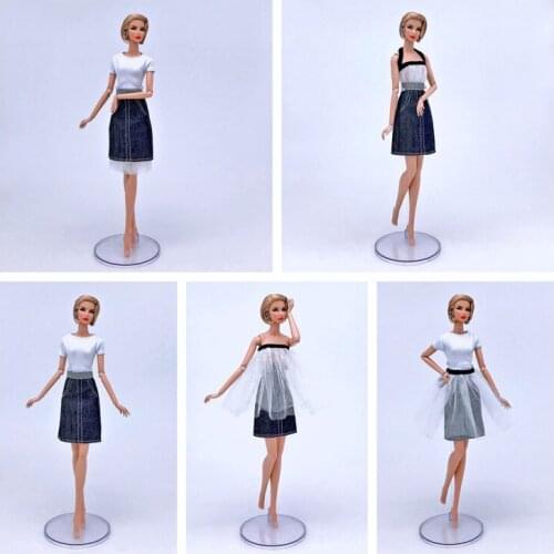 30cm Doll Dress Fashion Clothes suit for 1/6 doll Clothes licca For Barbie Doll for blythe Accessories Baby Toys Best Girl' Gift