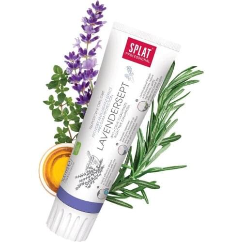 Splat Professional Lavendersept Diş Macunu Doğal Beyazlık ve Parlak Dişler Diş Beyazlatma 100ml