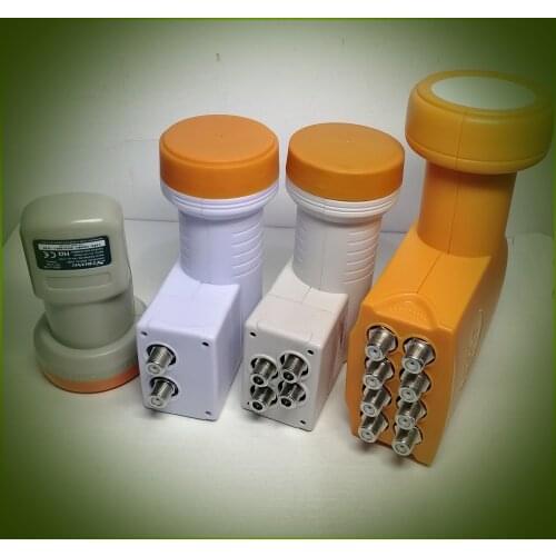 STRONG Universal KU Band Single &Twin &Quad &8output LNB Waterproof High Gain Low Noise Satellite Dish LNB