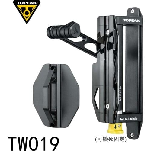 Topeak Swing-up DX Bicycle Hook Display Rack Road Bike Wall Mount Hanger Storage Holder Bicicleta Gancho De Parede TW015 TW019