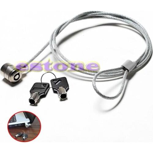 High Quality Notebook Laptop Computer Lock Security Security China Cable Chain With 2 Key Brand New