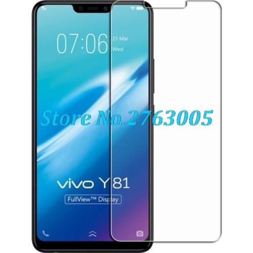Tempered Glass For vivo Vivo Y81 Y83 1808, 1803, V1732A 6.22" Protective Film Screen Protector Phone cover