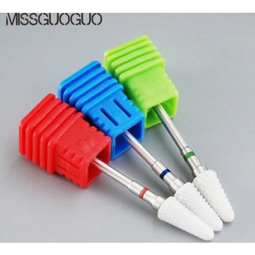 Umbrella Ceramic Nail Art Drill Bit for Nail Drill Tools Manicure Cutter Nail Cuticle Remove Gel Polish Tools