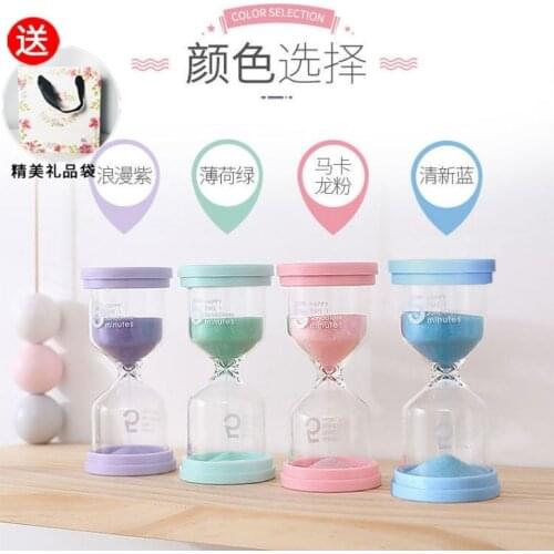 1/3/5/10/15/30min Sand Clock Sandglass Children Gift Sand Timer Home Decoration Hourglass Timer School Kids Game Decor