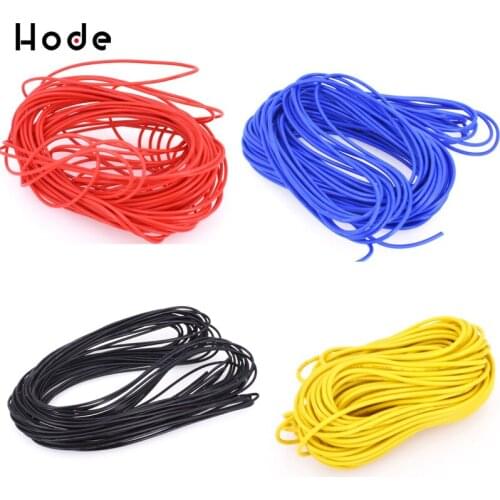 10M UL-1007 24AWG Hook-up Wire 80C / 300V Cord DIY Electrical Wire cable Red/Black/Blue/Yellow