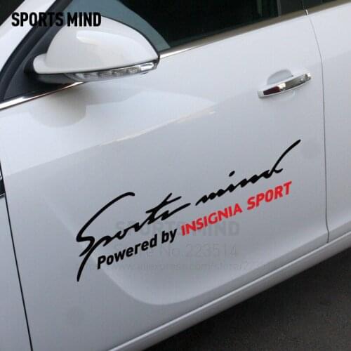 10 Pieces Sports Mind automobiles car Sticker Decal car styling exterior accessories For opel insignia 2010 car accessories