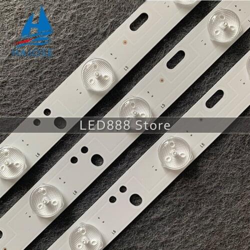 12Pieces/lot LCD TV LED Back light D304PHHB01F5B KJ315D10-ZC14F-03 303KJ315031 E348423 10LED 570mm 3V 100%NEW