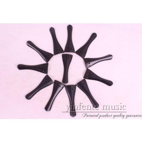 5 pcs 4/4 violin ebony parts tailpiece