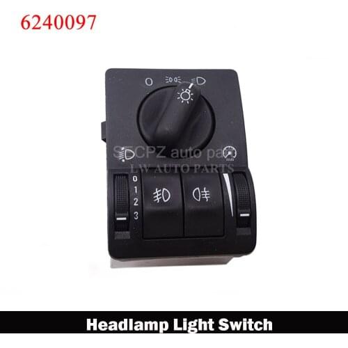Auto Headlamp Light Switch for Opel Vauxhall 90437440 6240097