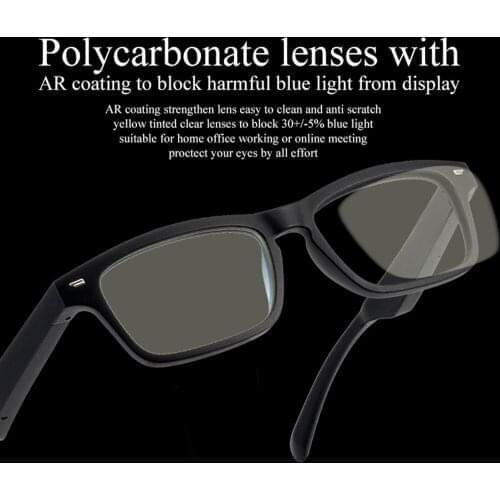 Bluetooth Audio Glasses Smart Noise Cancelling Headphones Glasses Bluetooth Earphone Wireless Bluetooth Headset